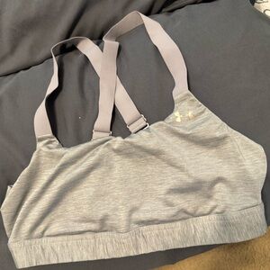 Under Armour Heather Gray Sports Bra